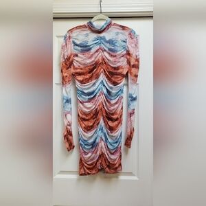 Wild Fable mini rouched dress